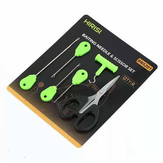 Carp Fishing Small Accessories European Style Hair Rig Bait Stoppers Boilie Baiting Needle Latch Needle Hair Hook Needle Fishing Tackle Set