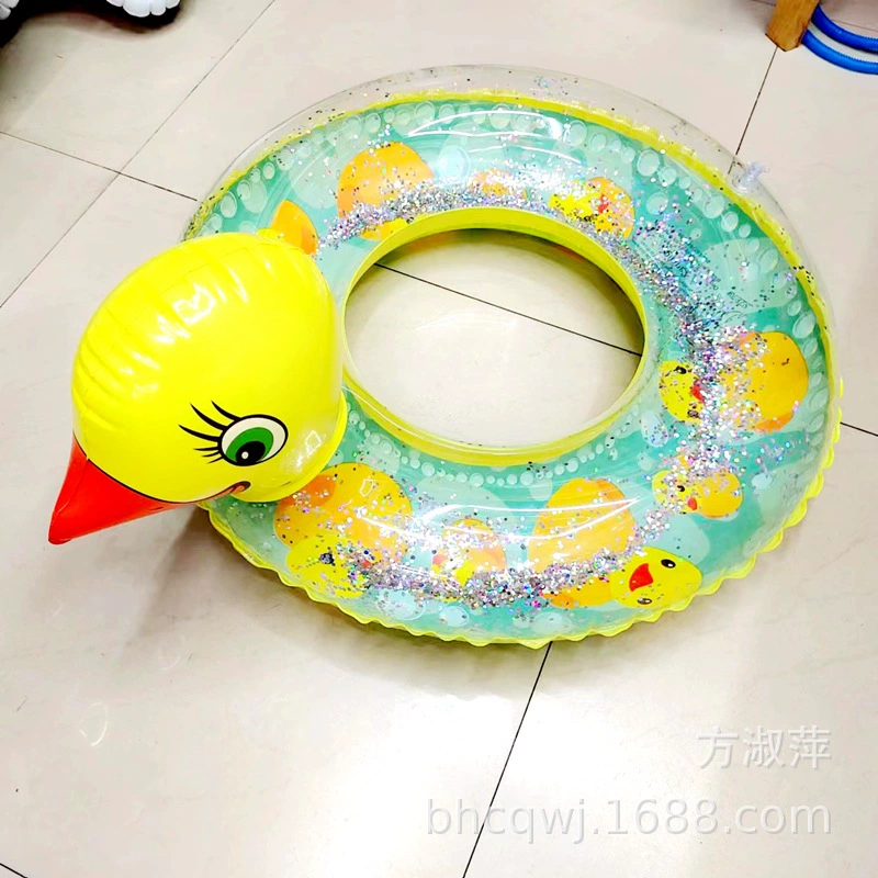 B.Duck, надувная игрушка, плавательный круг, лебедь, детские наклейки для ногтей для игры в воде, повышенная толщина, новая коллекция