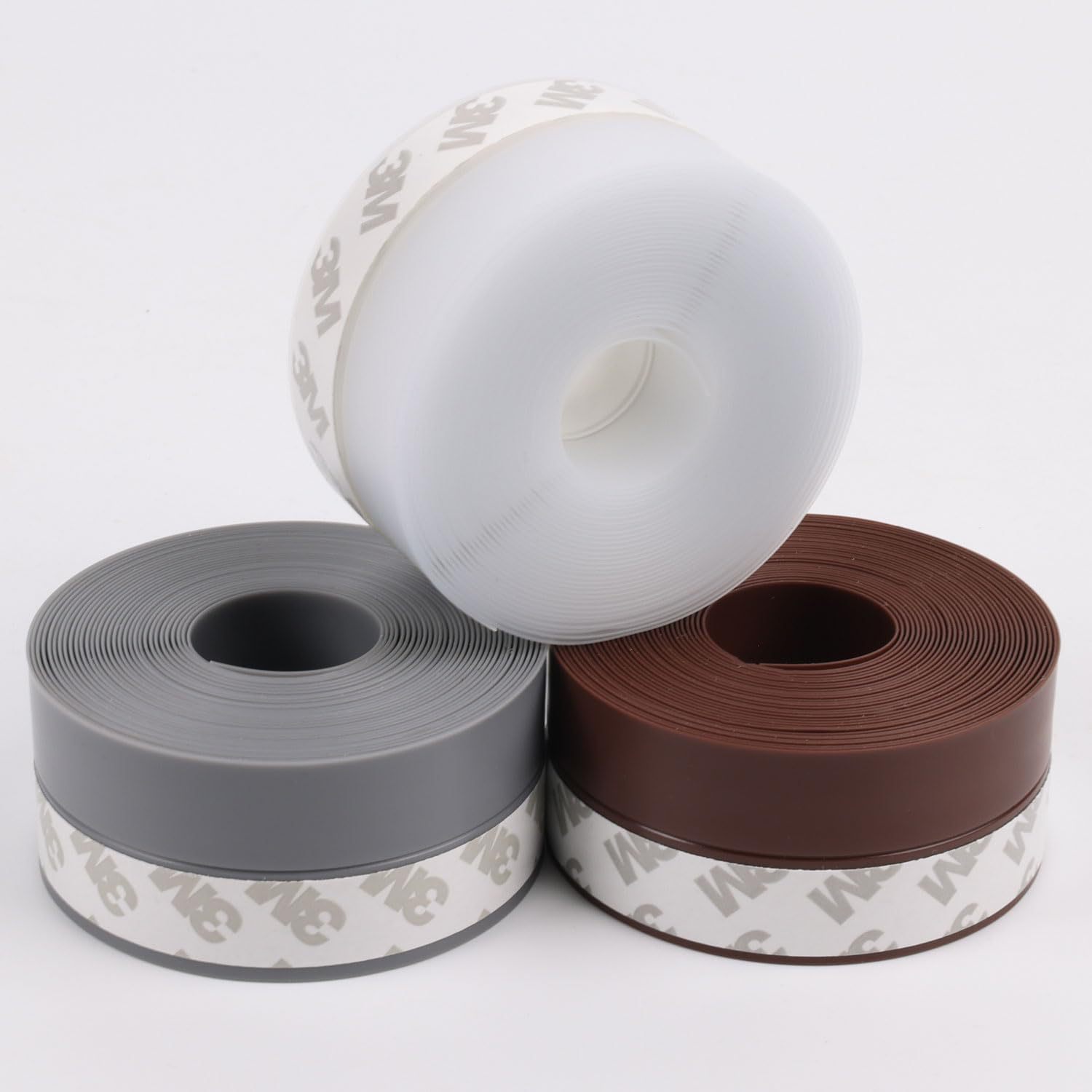 跨境门缝密封条自粘门窗门底密封条玻璃门挡防风保暖薄片橡胶条