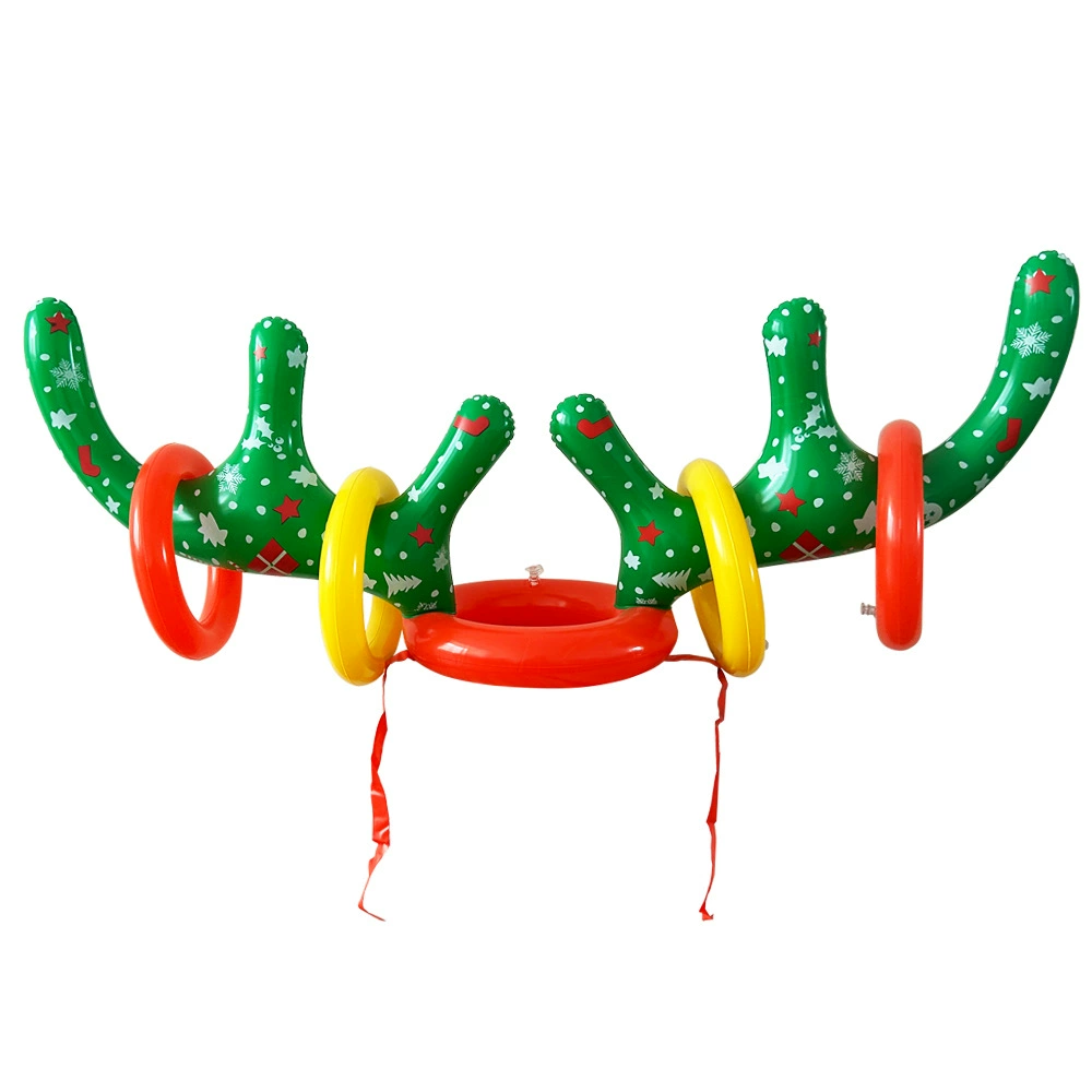  inflatable helmet, rings, headband, toy, props