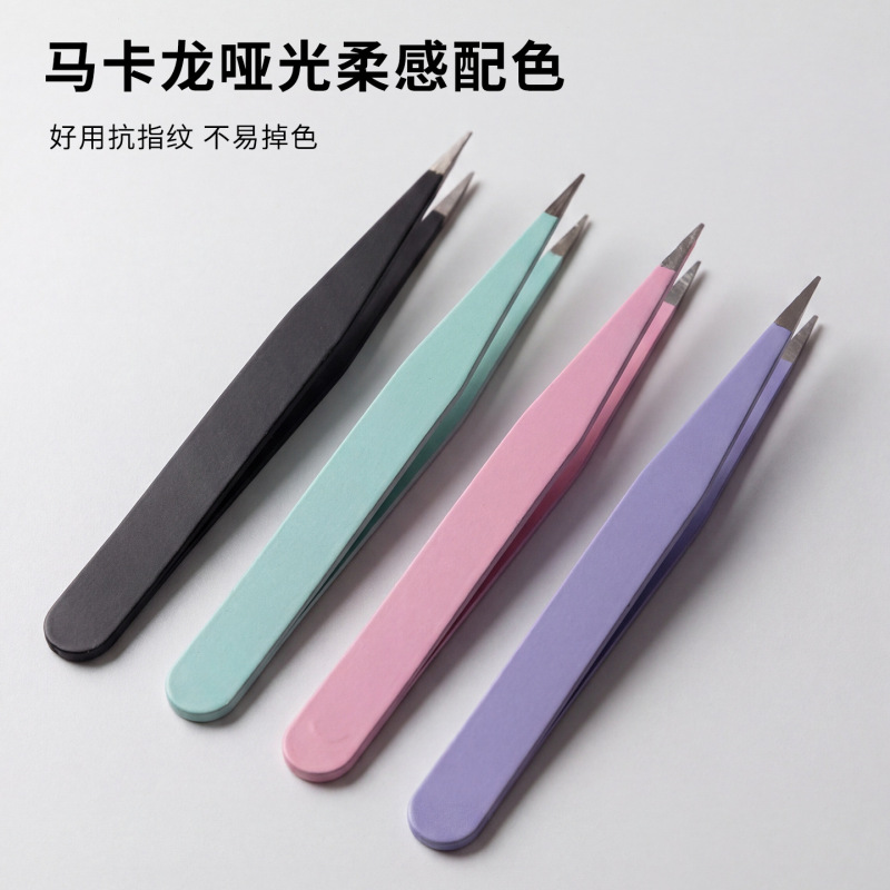 Wholesale false eyelash tweezers, colorful journal clips, pointed and curved tweezers, grafting and blooming tweezers, bead art tool clips Wholesale false eyelash tweezers, colorful journal clips, pointed and curved tweezers, grafting and blooming tweezers, bead art tool clips