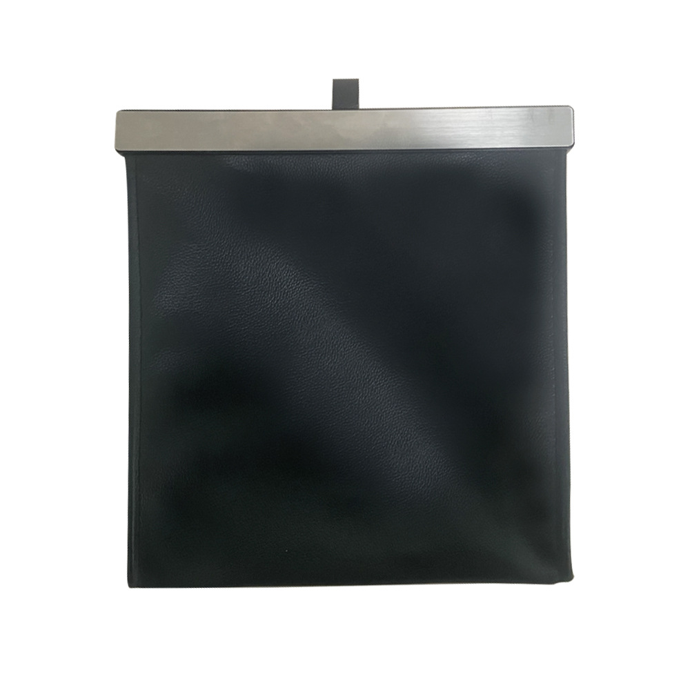 Coche suministros coche basura puede gran capacidad plegable impermeable gancho bolsa de almacenamiento conveniente coche basura puede