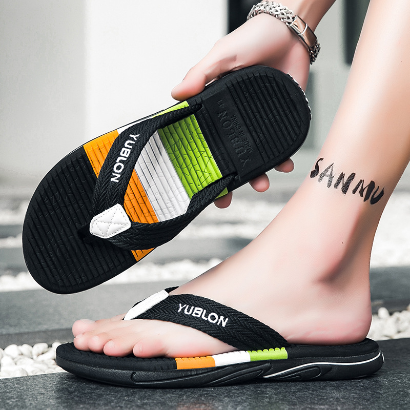 人字拖鞋男士夏季外穿防滑越南夾腳涼拖男款休閒戶外運動沙灘涼鞋
