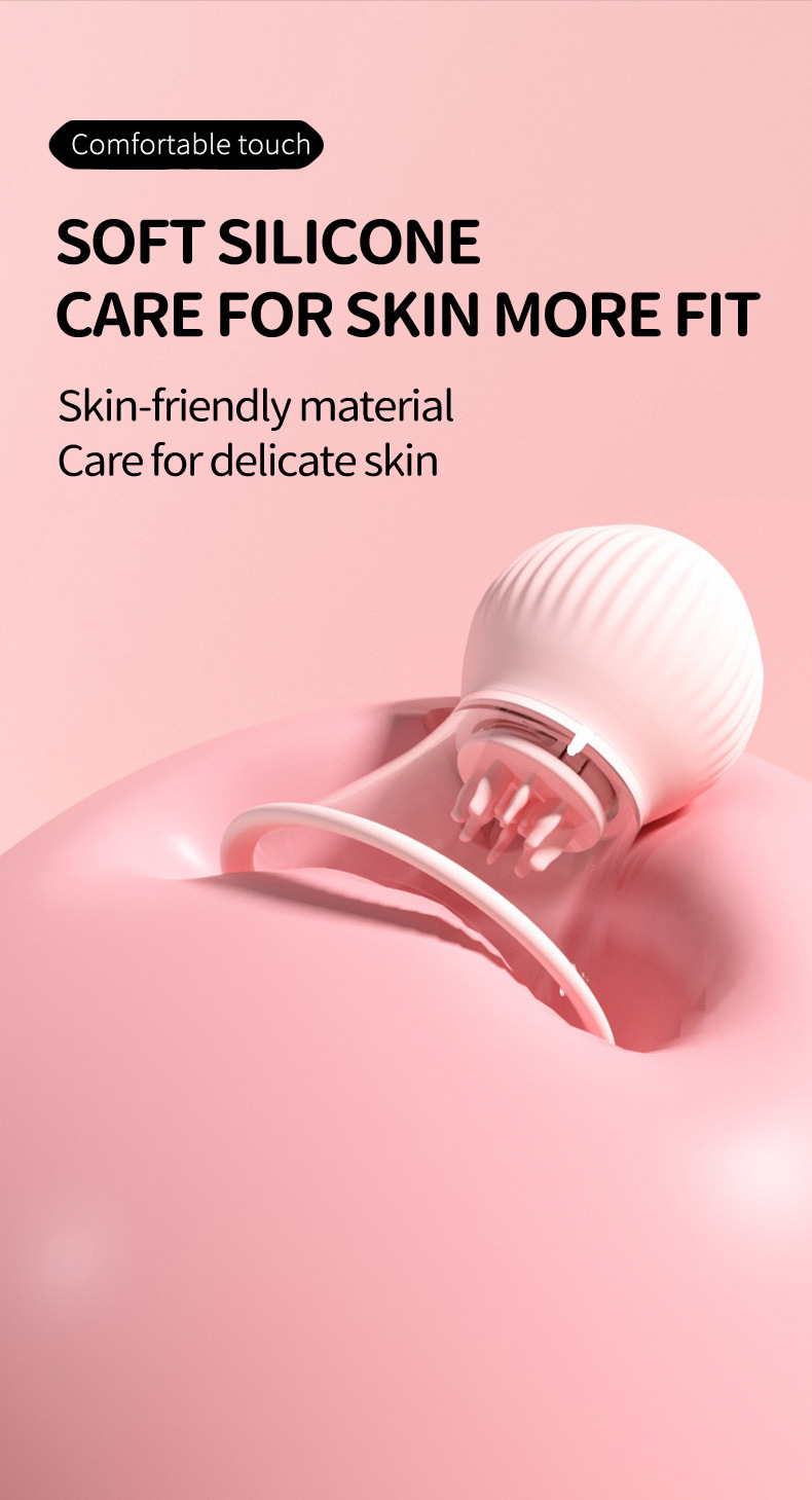 App Controlled Breast Massager With Vacuum Adsorption Technology_voghion.com