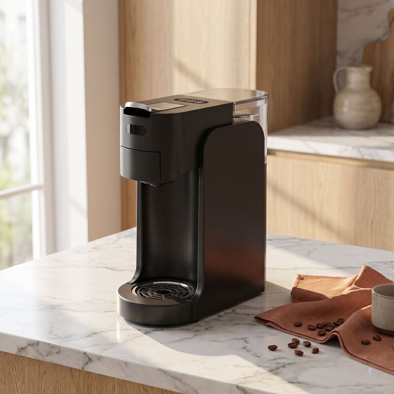 Supports Customization of Cross-Border American-Style Fully Automatic Multifunctional Capsule Coffee Machines for Home Use