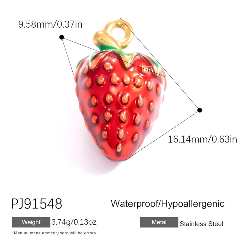 跨境不锈钢饰品配件小清新手工DIY花朵滴油海洋系列珍珠挂件|undefined
