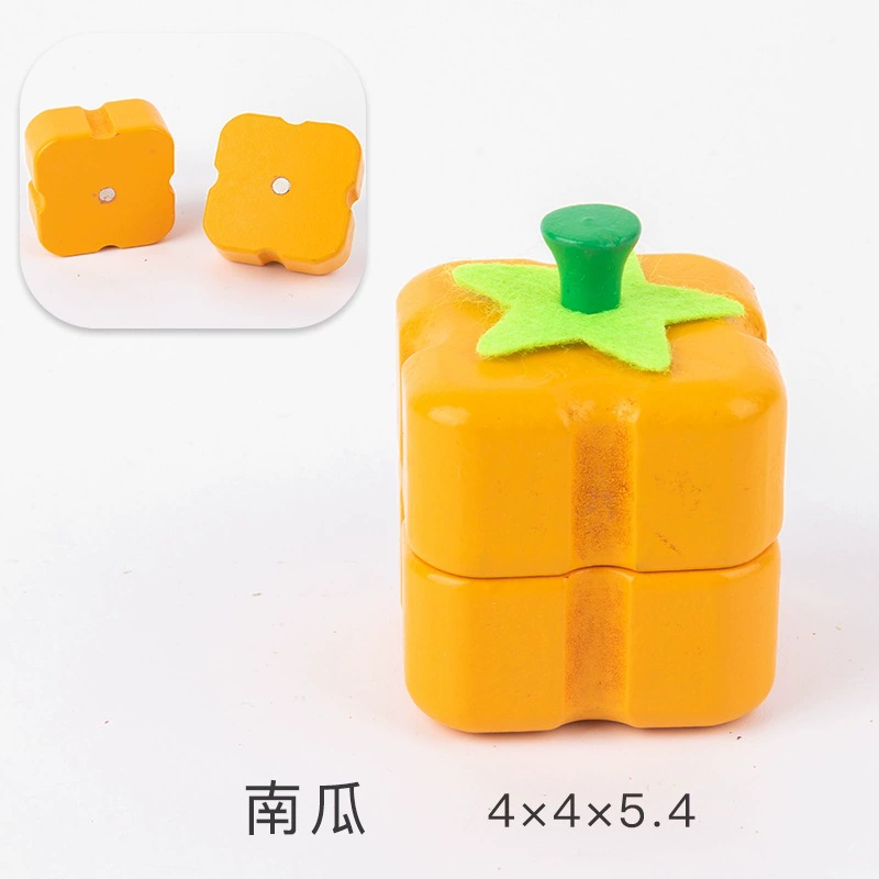 Деревянная игрушка для резки, ручной работы, 1–3 года