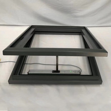 天井平移地下排烟采光天窗电动电动窗阳光窗阳光房消防无缝窗户焊