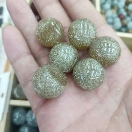 钻砂树脂膏药小切面珠DIY头饰耳环耳钉贴珠挂件饰品配件散珠