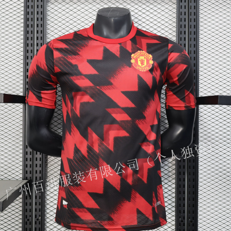 球员版法国西班牙赛前服曼联皇马巴塞马赛训练服足球服球衣|undefined
