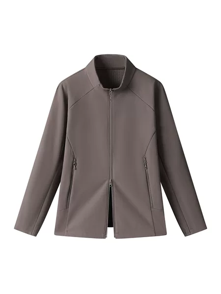 Autumn jacket, windbreaker, windproof and waterproof, stand-up collar, lightweight coat, suitable for outdoor commuting, versatile, casual, slimming, simple and trendy