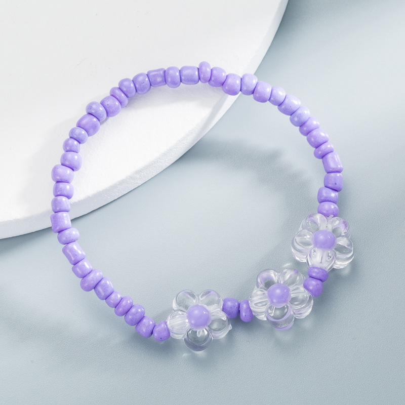 Bracelet Coréen De Fleurs En Perles display picture 7