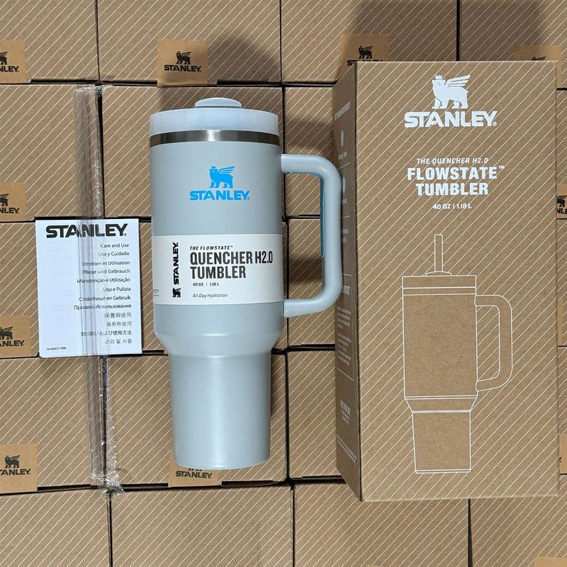 大量现货亚马逊/stanley史丹利40oz不锈钢汽车杯保温保冷冰霸杯|undefined