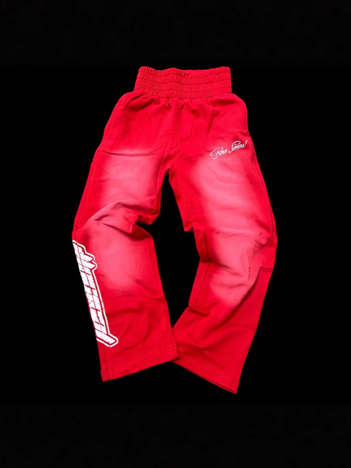 2025 Europa y los Estados Unidos transfronterizos Amazon multicolor otoño y invierno nuevos pantalones de impresión de cintura elástica personalidad callejera piernas sueltas