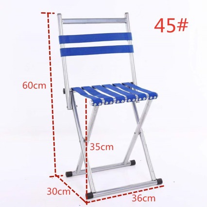 Folding Stool, Portable, Sturdy, Thickened Stool for Outdoor Fishing, Train Chair, Household Small Stool, Folding Chair