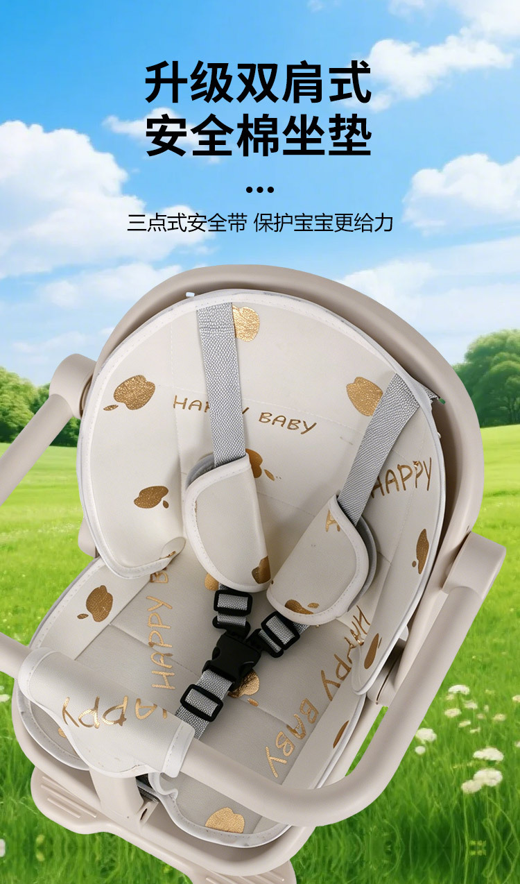 Cross-border electric vehicle child seat, front-mounted foldable electric scooter child safety motorcycle seat, universal for Yadea