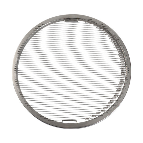 Korean stainless steel spring wire barbecue grid, charcoal barbecue meat grill, non-stick barbecue plate grid, Japanese-style barbecue grid