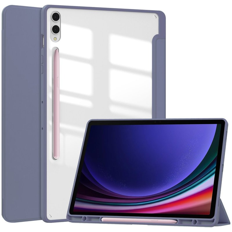 Samsung Tab S10+13.1 タブレット保護ケース S8/S9 70% off アクリル製落下防止磁気吸着ケース 14.6 に適しています。|undefined
