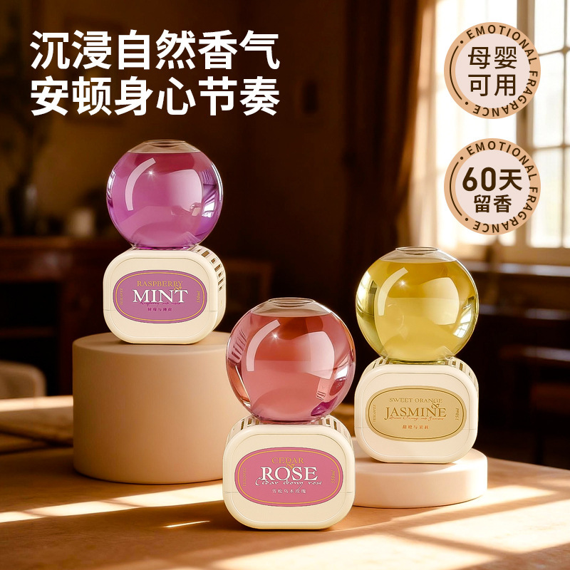 Household Inverted Fragrance Diffuser for Bedroom, Long-Lasting Fragrance, Bathroom Deodorizer, Odor Removal, Bathroom Air Freshener, Tiktok Trending Model