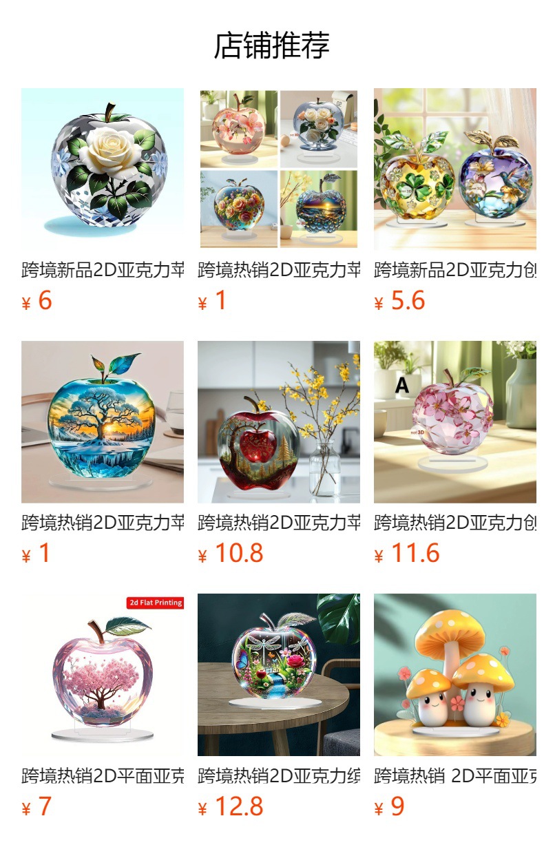 预览状态下无法点击,发布后,可点击跳转到对应的商品页面