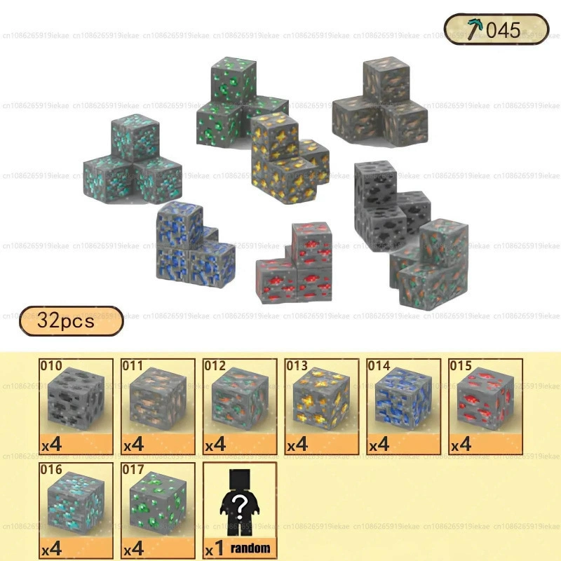Магнитные строительные блоки Mine World Cube Magnet World набор