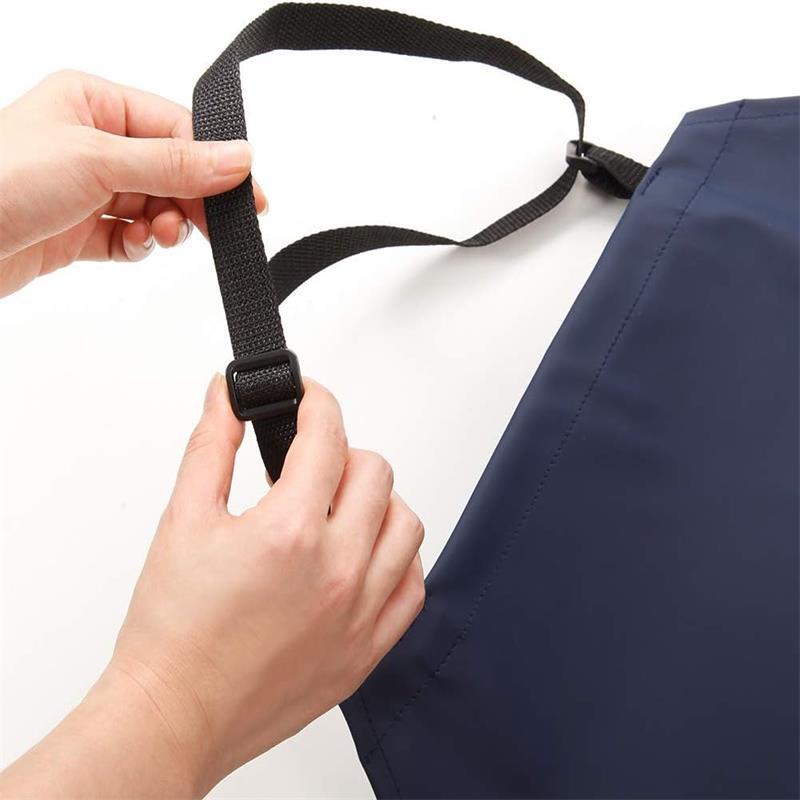 Delantal de PVC transfronterizo impermeable a prueba de aceite sin mangas mono acuático lavado de coches ropa de trabajo delantal de cocina para el hogar registro personalizado