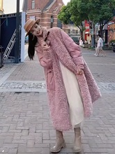 冬季新款时尚百搭拼接长款羽绒服年时尚轻奢设计感撞色外套女