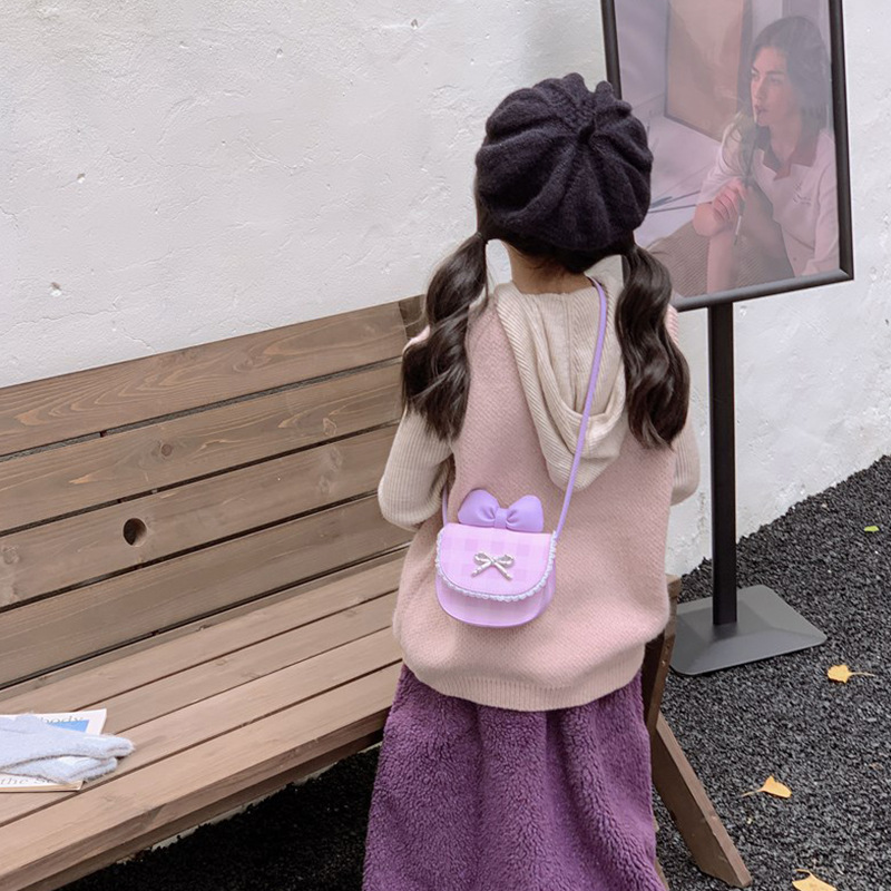 Bolsos para niños, bolsos de arco mini niñas, bolsos de cambio para bebés, bolsos de hombro para chicas al aire libre, moda