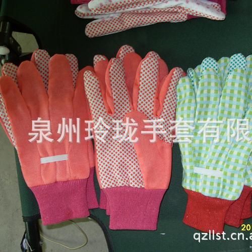 现货销售LL36操作灵活防刺棉花园手套劳保手套