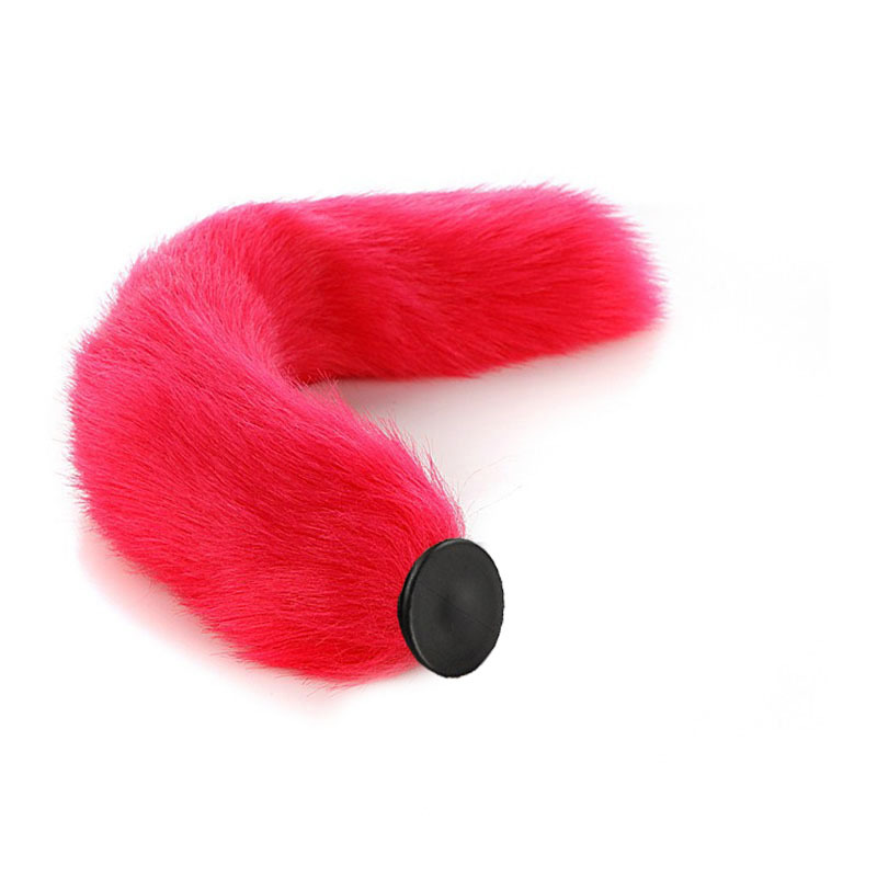 Sexy reemplazable Fox cola de silicona vibración anal plug back corte masturbación SM suministros para adultos entrega al por mayor