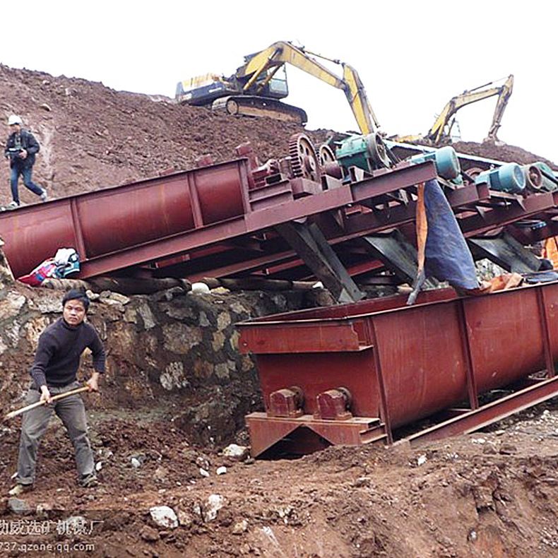 广西桂林灌阳选矿机械厂 矿山脱泥 机洗矿机 水力选矿 设备洗砂机