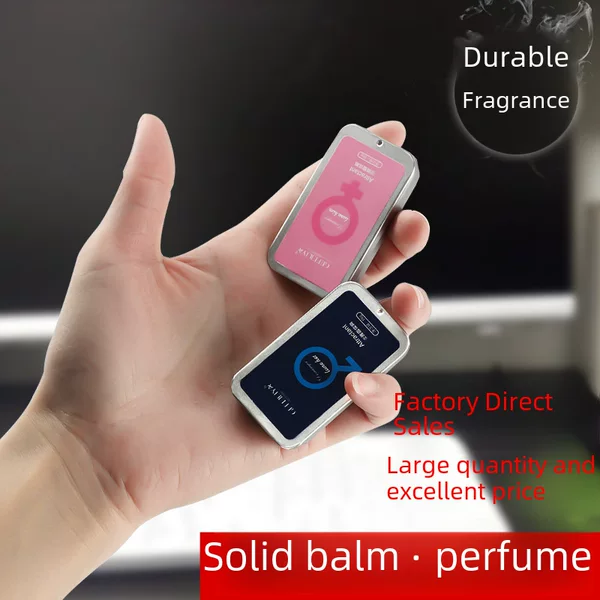 Geselia solid perfume lasting fragrance light fragrance for men and women students portable solid perfume factory wholesale