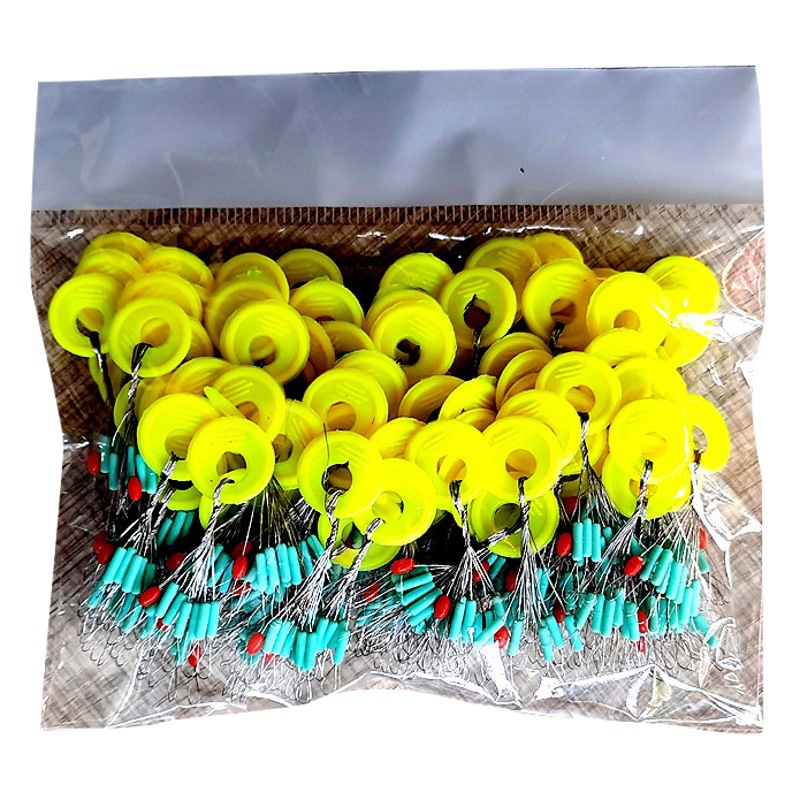 Fruit green space beans bulk space beans silicone beans competitive rubber space beans fishing with fishing gear 7+1 space beans