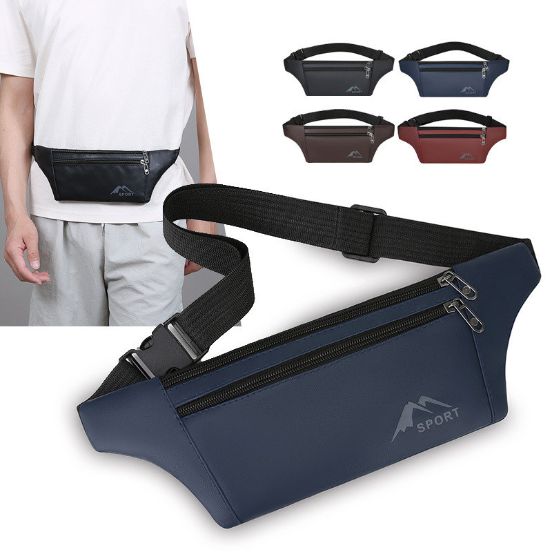 Bolsita de ocio deportivo de comercio exterior, bolsa de teléfono móvil de fitness para correr y montar, bolsa de mensajero de un solo hombro portátil multifuncional, de moda