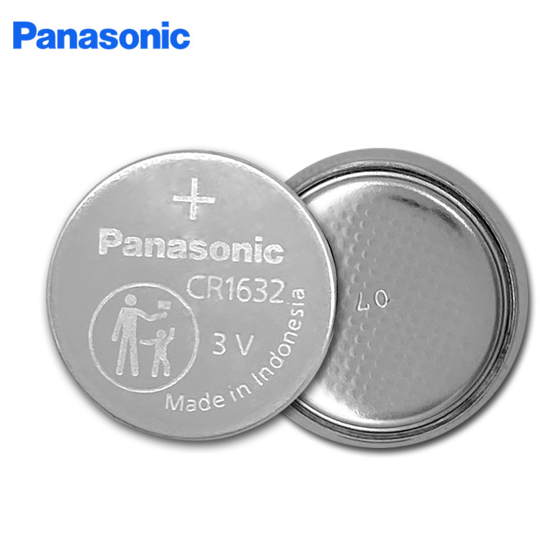 松下Panasonic纽扣锂电池CR1632  3V工业装电池CR1632/BN原装正品