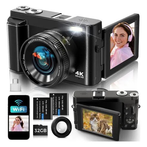 Cross-Border Exclusive Supply of High-Definition Digital Cameras for Outdoor Shooting, Mirrorless Cameras for Home Use, Lightweight High-Pixel Cameras for Students Cross-Border Exclusive Supply of High-Definition Digital Cameras for Outdoor Shooting, Mirrorless Cameras for Home Use, Lightweight High-Pixel Cameras for Students