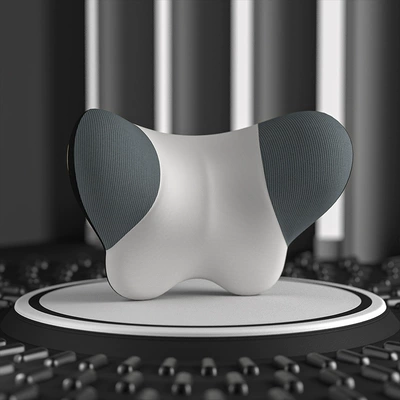 Headrest, Car Headrest, Car Memory Foam - p068-gray-gray-headrest