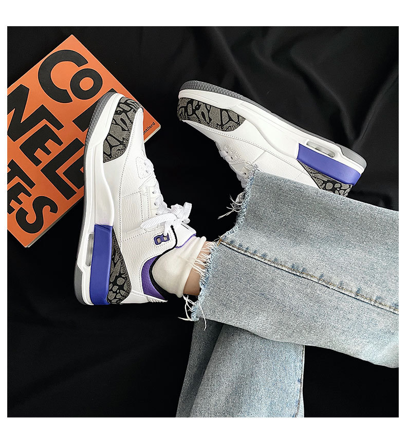 Sapatilhas de basquetebol e corrida estilo streetwear chic_voghion.com