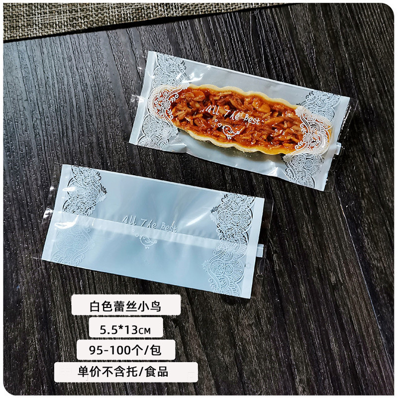 5,5*13 aves de encaje-Blanco 100