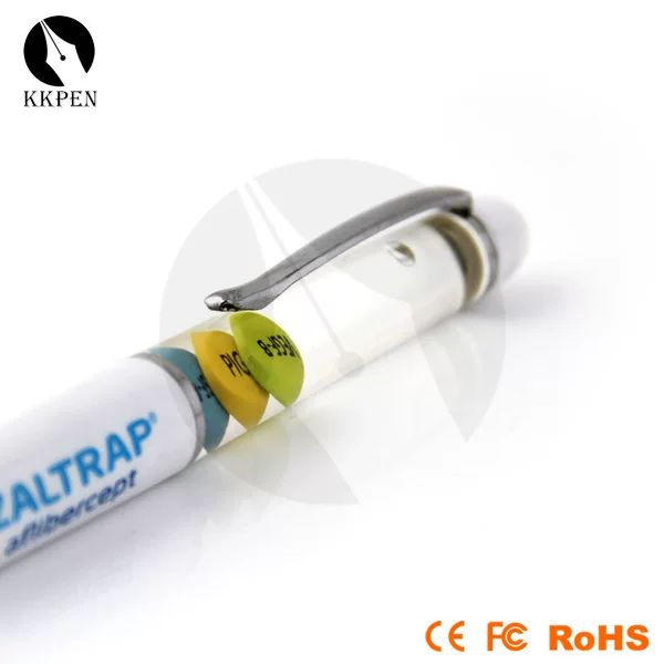 Supply advertising pen (acrylic oil-in advertising pen, oil-in plastic pen)