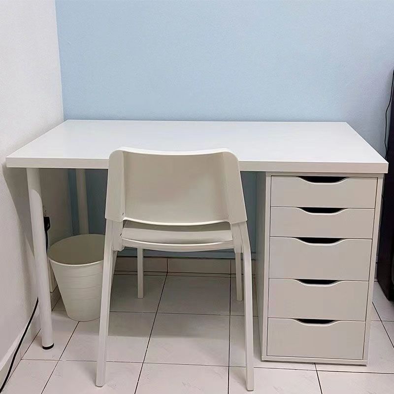 Escritorio de doble dormitorio mesa de estudio de escritorio de estudio de estudiantes escritorio de estudio en el hogar escritorio de maquillaje con cajones