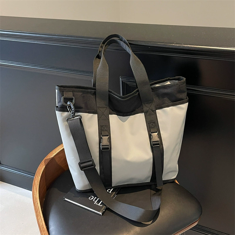 Сумка для пригородных поездок большой вместимости, спортивная сумка через плечо для отдыха на открытом воздухе, легкая и простая сумка через плечо под подмышками.