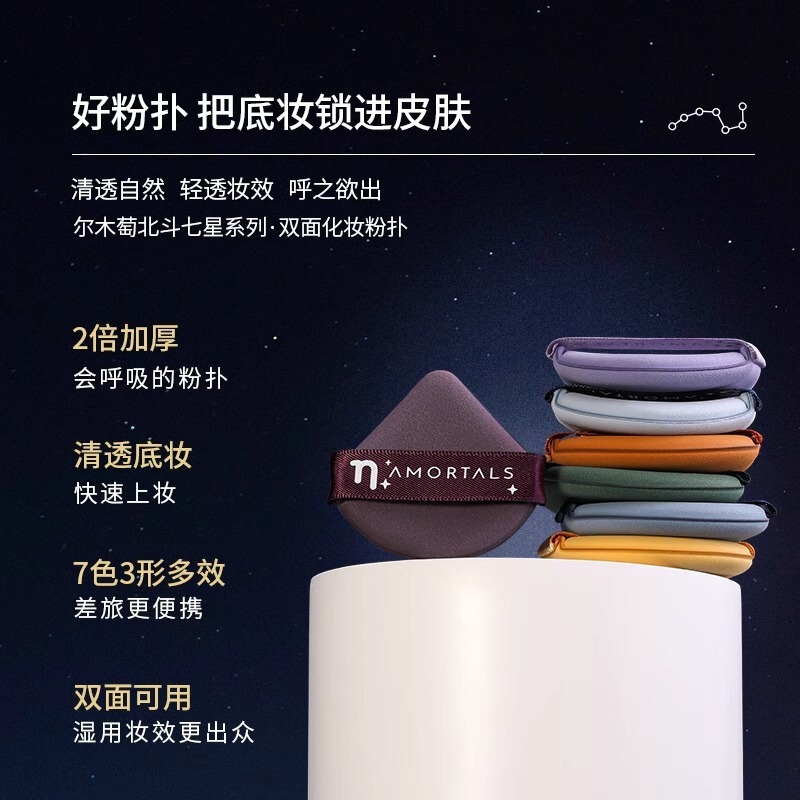 爾木ブドウのパフは星を回転してパフを移動します。|undefined