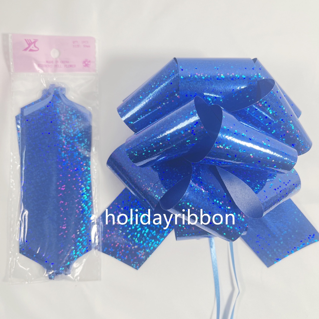 Comercio exterior transfronterizo regalos de Navidad decoración de flores de color láser de color metálico flores de bola decoradas flores de boda