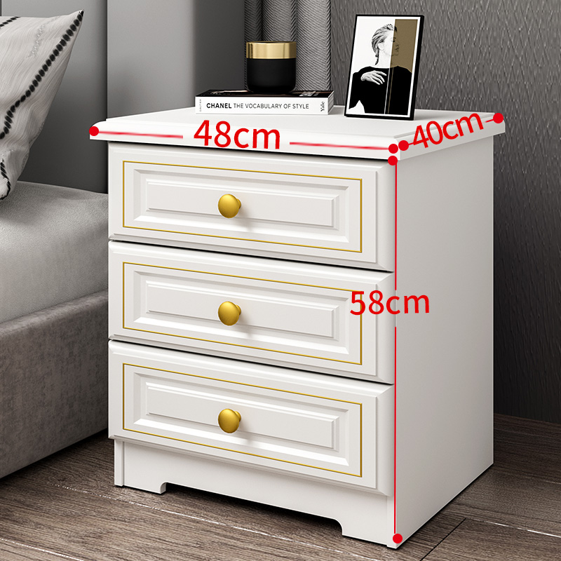 3抽轻奢款48宽深40高58背板加厚实木抽屉