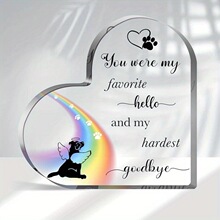 Q 71520 Pet Memorial Acrylic Desktop Decor �������ڼ�