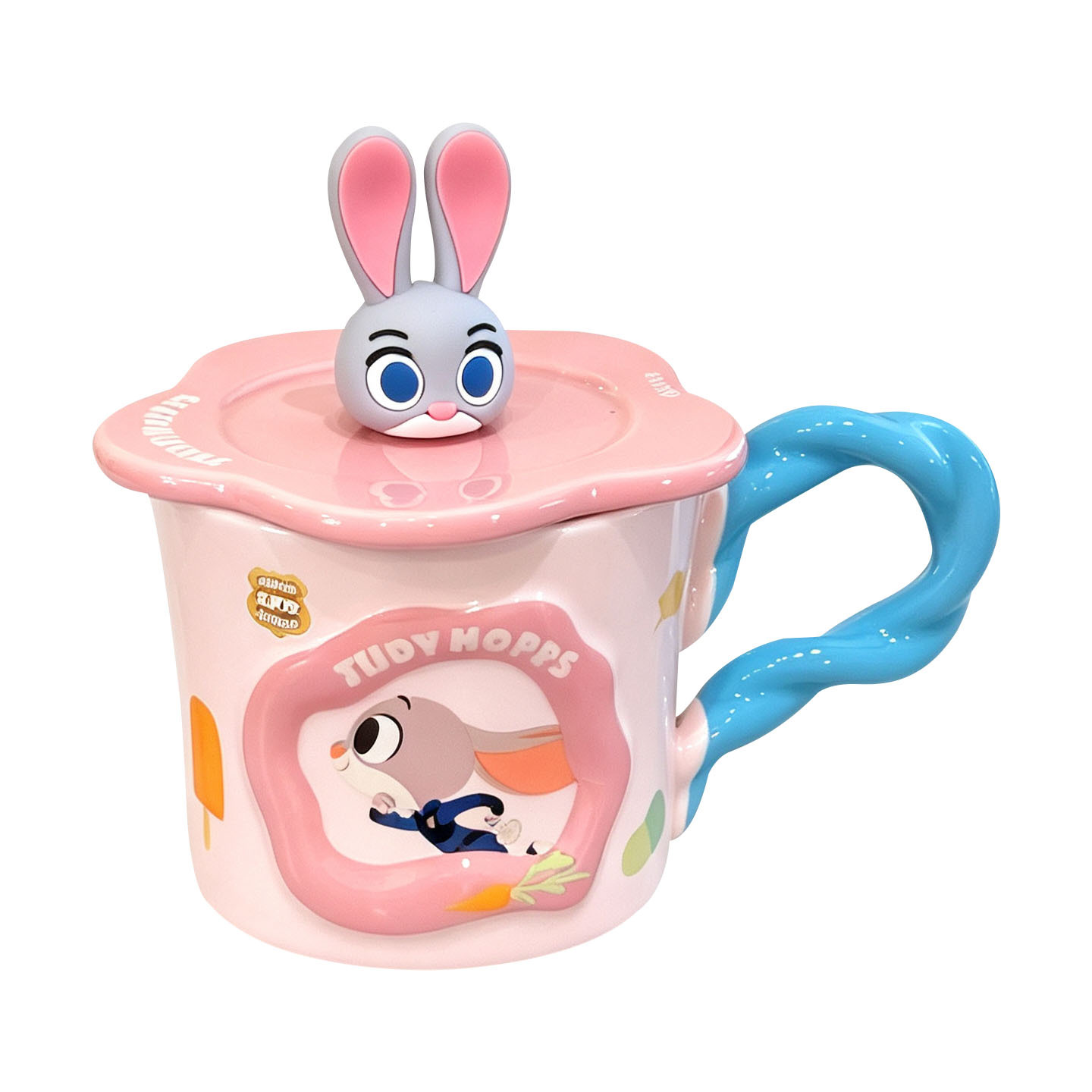 Mad Animal City Judy Nicholls New Girl High Value Home Ceramic Cup Regalo de cumpleaños