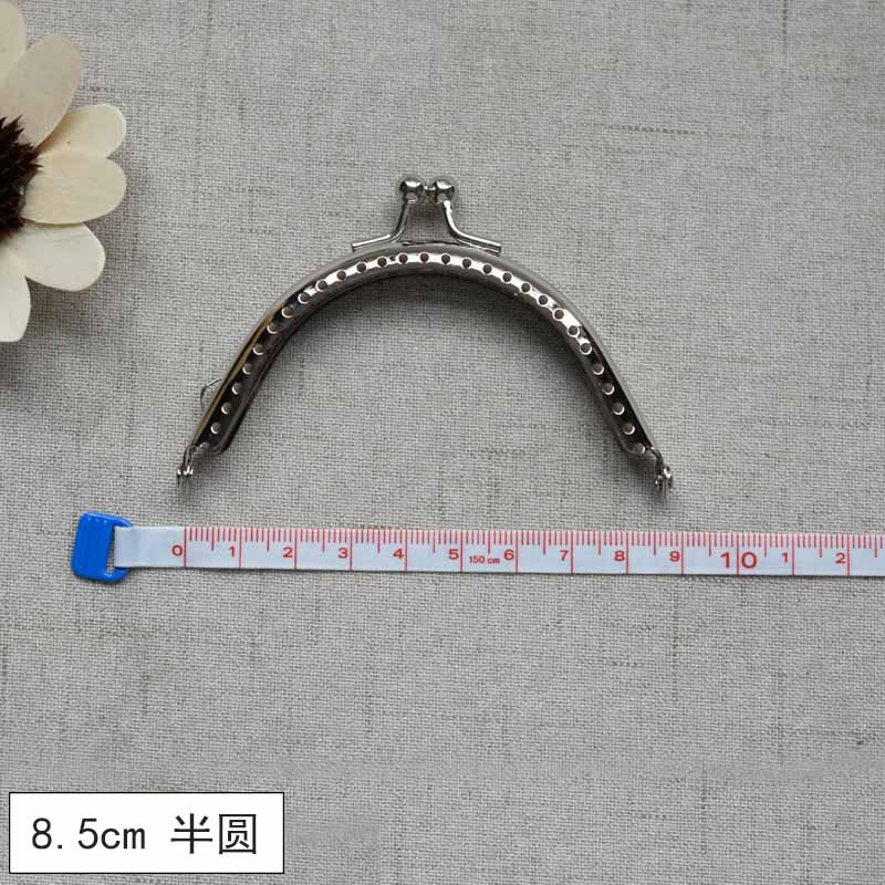Material de oro de boca, tela, accesorios de bricolaje hechos a mano, material de accesorios de equipaje de oro de boca cuadrada en relieve de cobre retro