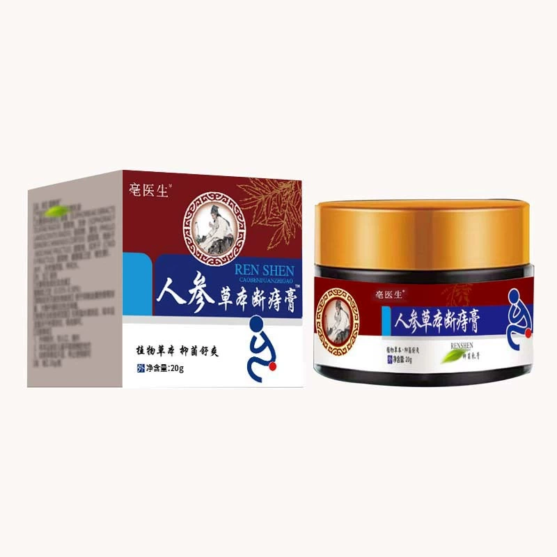 Женьшень травянистый геморрой крем 20 г аутентичного выбора высокого качества