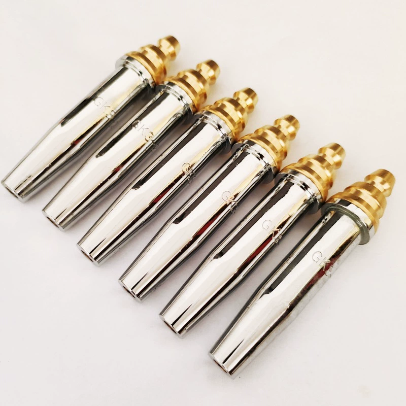 Прямые поставки всех медных изобарных быстрых циклонов GKJ3 со стальным сердечником, сопло для резки пропана, сопло для резки пламени с ЧПУ